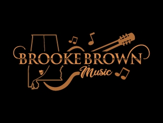 Brooke Brown Music logo design by iamjason