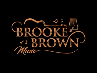 Brooke Brown Music logo design by iamjason