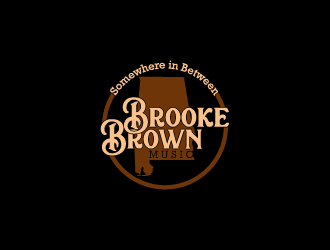 Brooke Brown Music logo design by fastsev