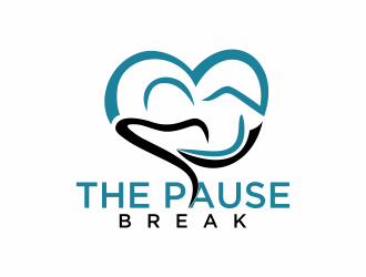 The Pause Break logo design by Mahrein