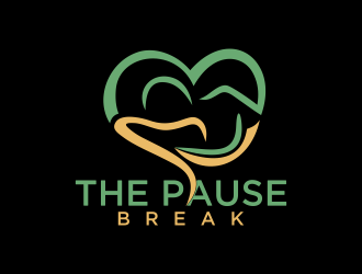 The Pause Break logo design by Mahrein