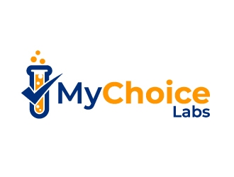 My Choice Labs logo design by kgcreative