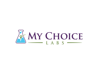 My Choice Labs logo design by oke2angconcept