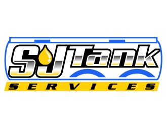 SJ Tank Services  logo design by Suvendu