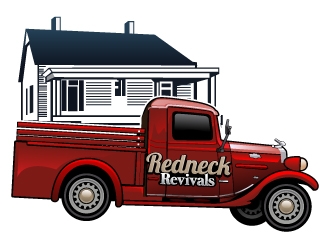 Redneck Revivals  logo design by LucidSketch