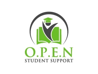 O.P.E.N Student Support logo design by Creativeminds