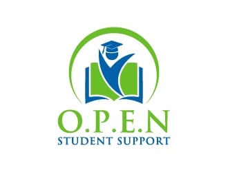 O.P.E.N Student Support logo design by Creativeminds