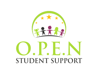 O.P.E.N Student Support logo design by luckyprasetyo