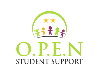 O.P.E.N Student Support logo design by luckyprasetyo