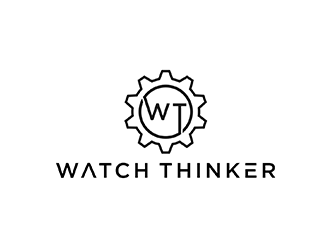 Watch Thinker logo design by ndaru