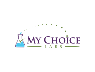 My Choice Labs logo design by oke2angconcept