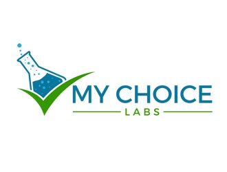 My Choice Labs logo design by gilkkj