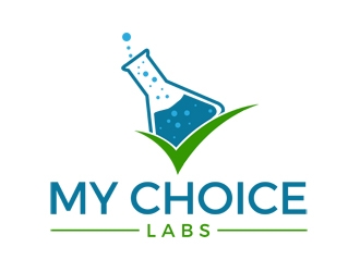 My Choice Labs logo design by gilkkj