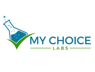 My Choice Labs logo design by gilkkj