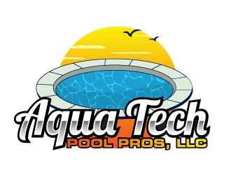 Aqua Tech Pool Pros, LLC logo design by AamirKhan