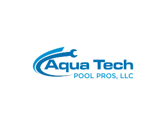 Aqua Tech Pool Pros, LLC logo design by luckyprasetyo