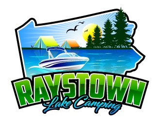 Raystown Lake Camping logo design by uttam