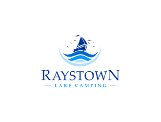 Raystown Lake Camping logo design by shoplogo