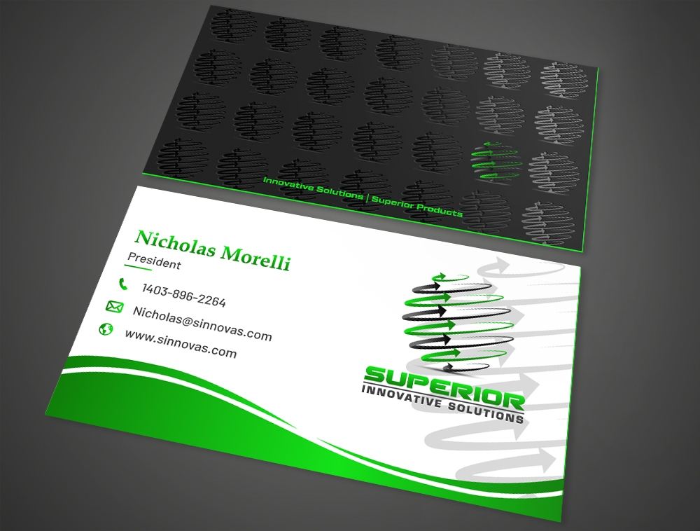 Superior Innovative Solutions logo design by Niqnish