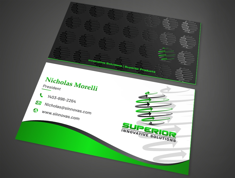 Superior Innovative Solutions logo design by Niqnish