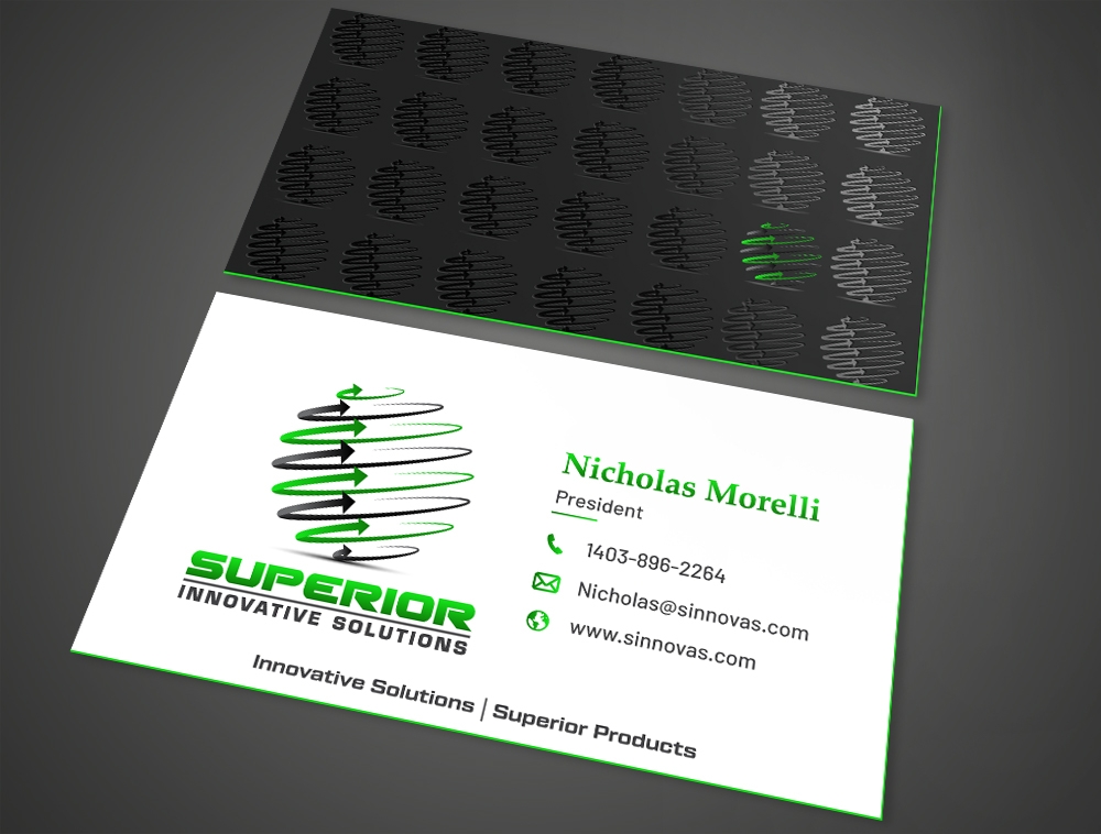 Superior Innovative Solutions logo design by Niqnish