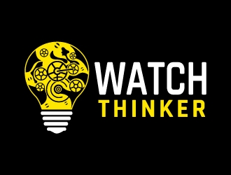 Watch Thinker logo design by MonkDesign