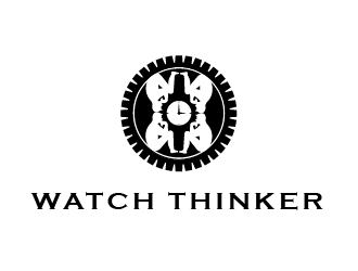 Watch Thinker logo design by Shailesh