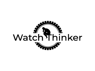 Watch Thinker logo design by Shailesh