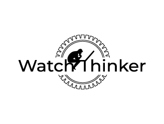 Watch Thinker logo design by Shailesh