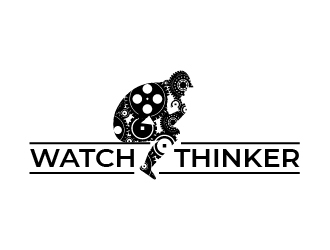 Watch Thinker logo design by Shailesh