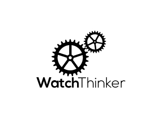 Watch Thinker logo design by jonggol