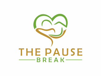 The Pause Break logo design by Mahrein