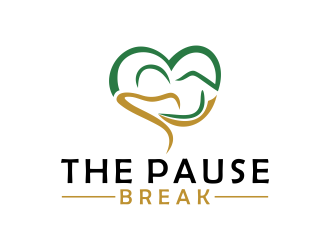 The Pause Break logo design by Mahrein