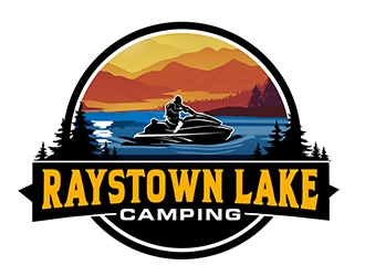 Raystown Lake Camping logo design by PrimalGraphics