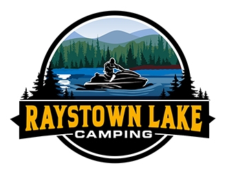 Raystown Lake Camping logo design by PrimalGraphics