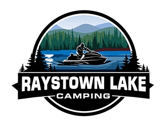 Raystown Lake Camping logo design by PrimalGraphics