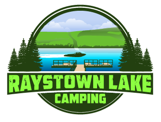 Raystown Lake Camping logo design by IanGAB