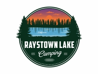 Raystown Lake Camping logo design by Mardhi