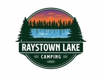 Raystown Lake Camping logo design by Mardhi