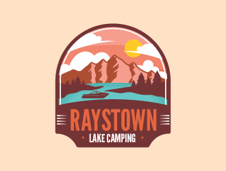 Raystown Lake Camping logo design by czars