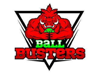 Ball Busters logo design by DreamLogoDesign