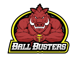 Ball Busters logo design by DreamLogoDesign