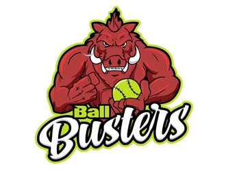 Ball Busters logo design by DreamLogoDesign