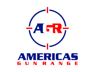 AMERICAS GUN RANGE logo design by scolessi