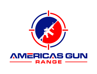 AMERICAS GUN RANGE logo design by scolessi