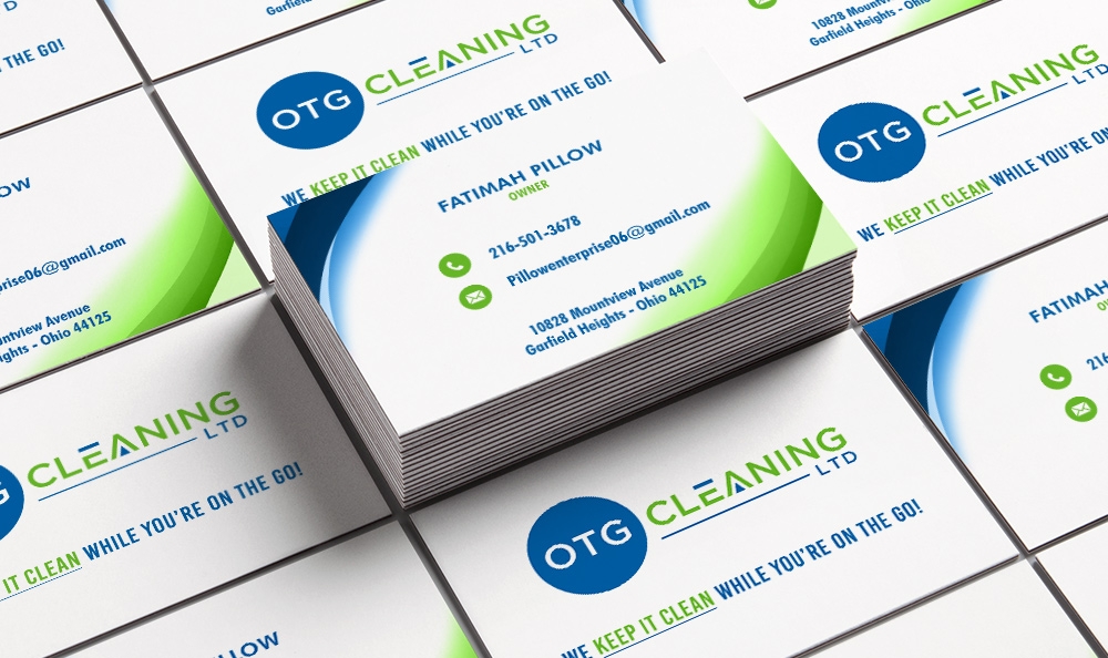 OTG Cleaning LTD logo design by Frenic