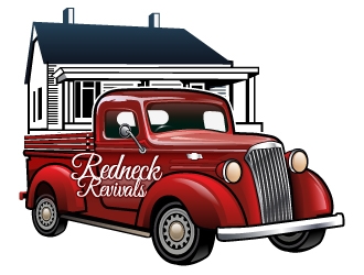 Redneck Revivals  logo design by LucidSketch