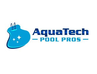 Aqua Tech Pool Pros, LLC logo design by BeDesign