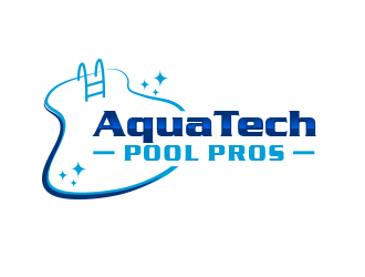 Aqua Tech Pool Pros, LLC logo design by BeDesign