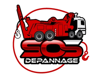 SOS DEPANNAGE logo design by uttam